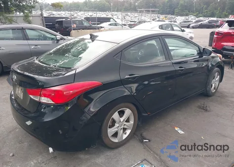 2012 Hyundai Elantra Gls (Ulsan Plant) из США, поврежденный, VIN KMHDH4AE5CU301383